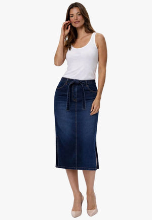 Corfu Womens Ami Midi Skirt