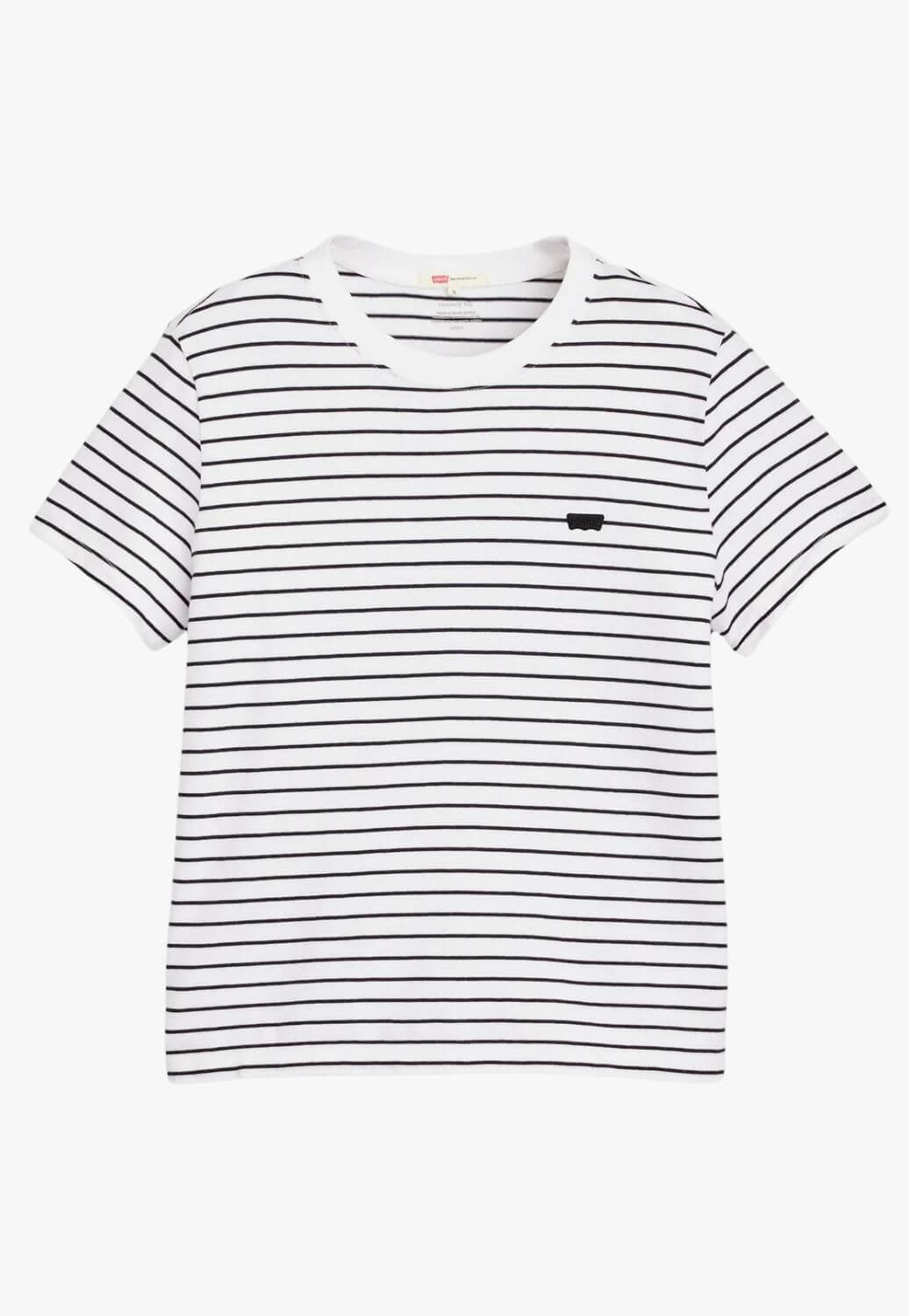 Levi Womens Favourite T-Shirt Stripe