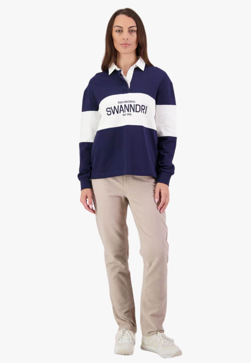 Swanndri Womens Panelled Rugby Top