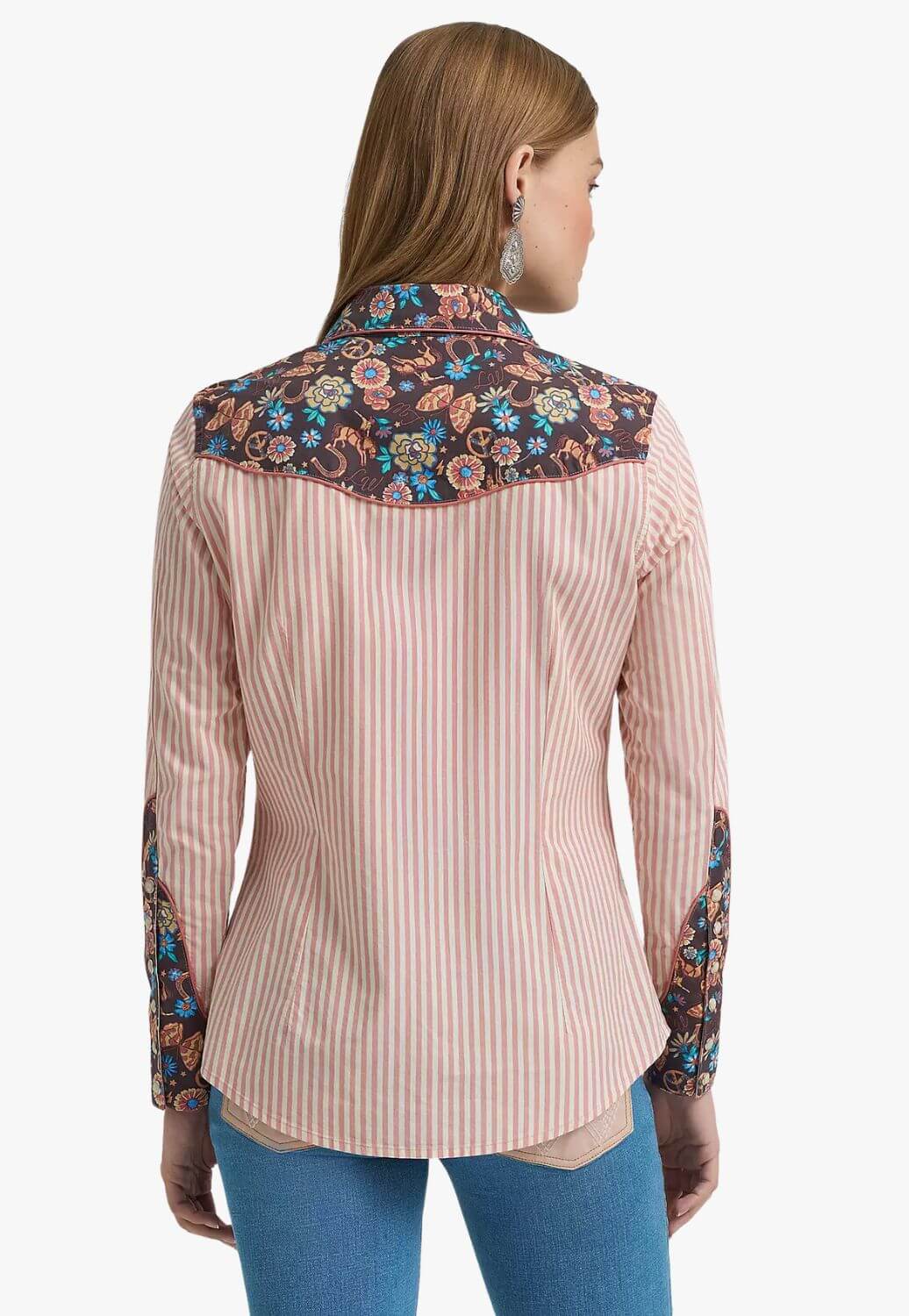 Wrangler X Lainey Wilson Prarie Print Shirt