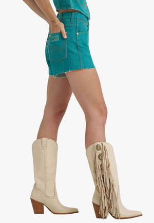 Wrangler X Lainey Wilson Womens High Rise Shorts