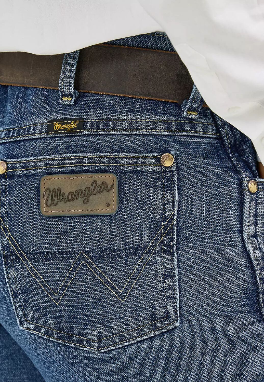 Wrangler Mens Slim Fit Rigid Jean 936DEN