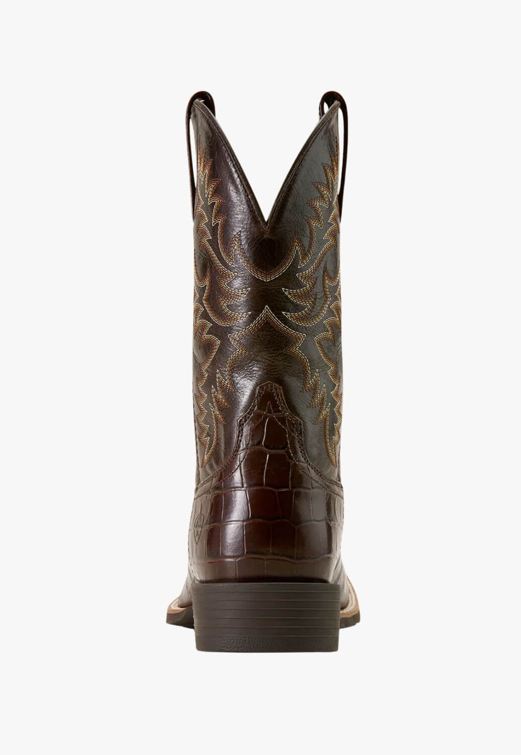 Ariat Mens Sport Crocodile Print Western Boot