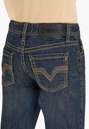 Rock & Roll Boys Revolver Slim Fit Bootcut Jean