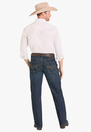 Rock & Roll Mens Double Barrel Bootcut Jean