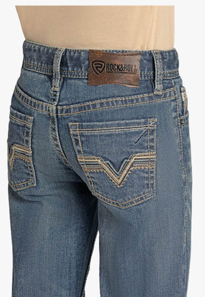 Rock & Roll Boys Step Stitch Bootcut Jean