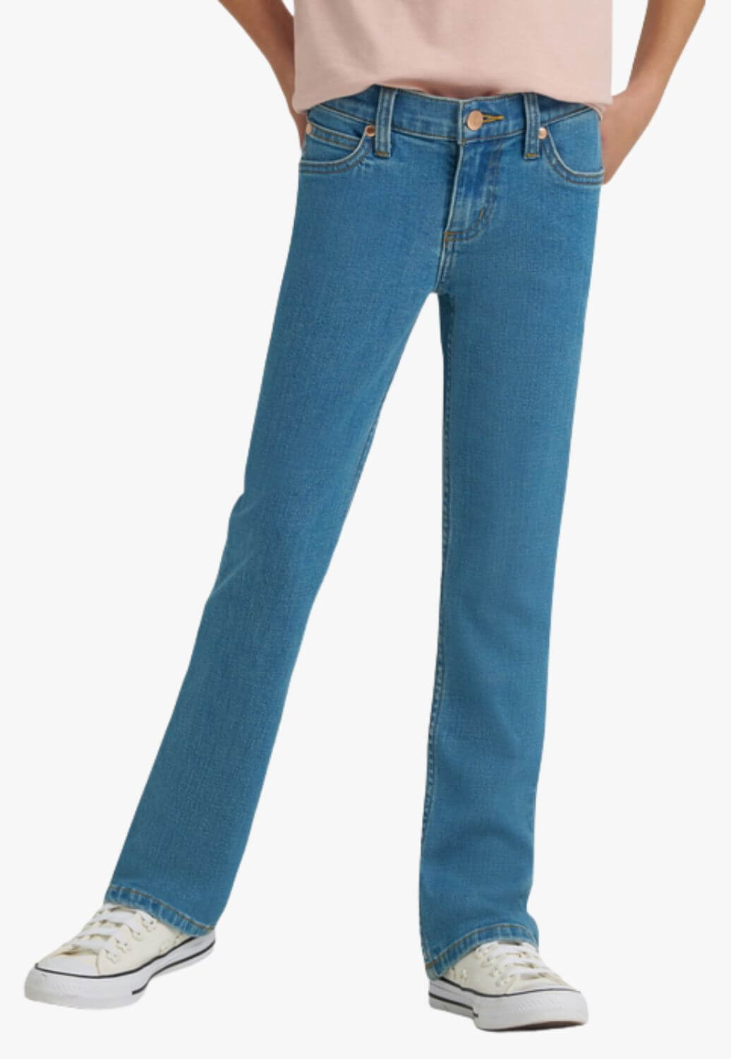 Wrangler X Lainey Wilson Girls Embellished Mae Boot Cut Jeans