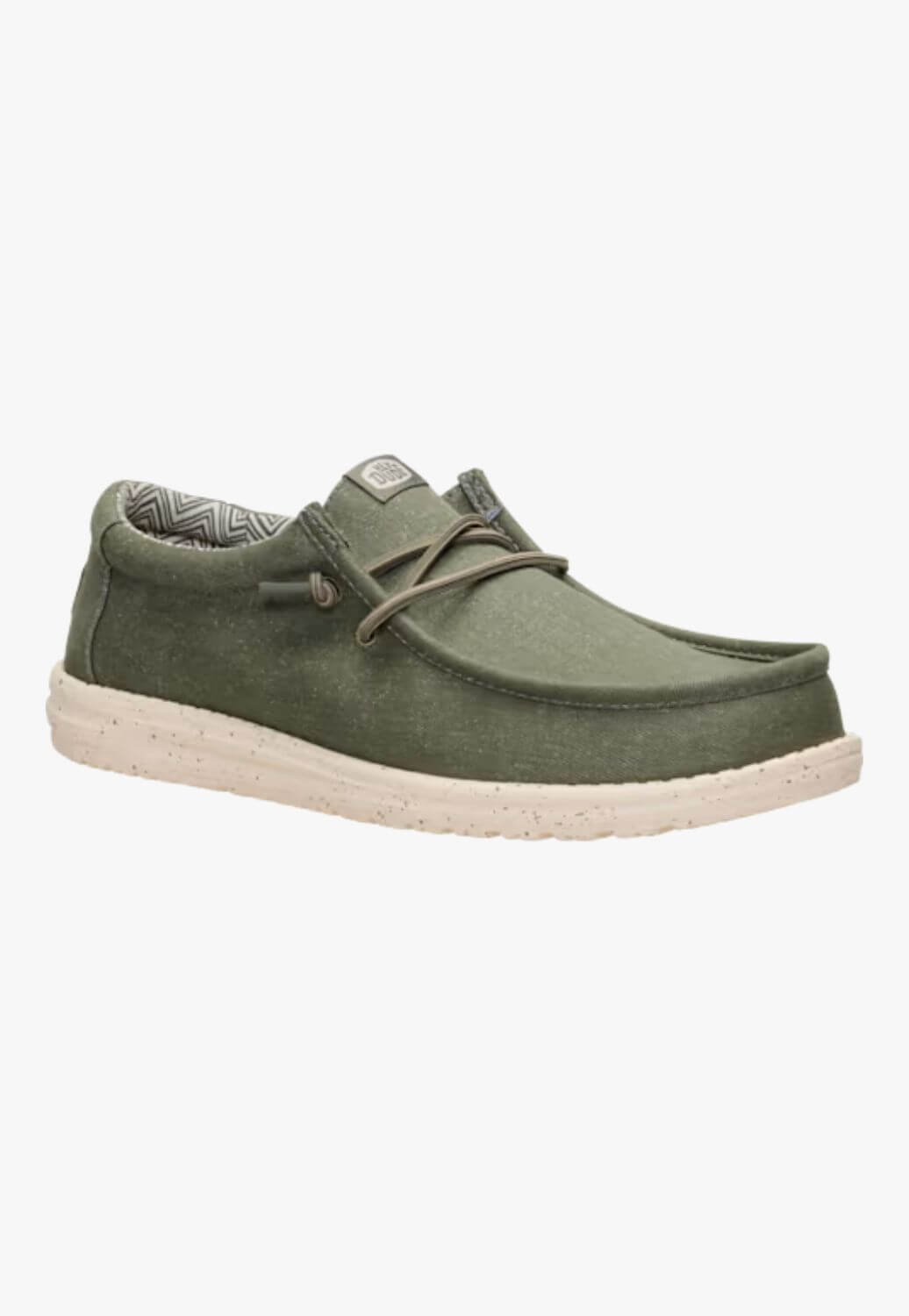Hey Dude Mens Wally Stretch Canvas Shoe
