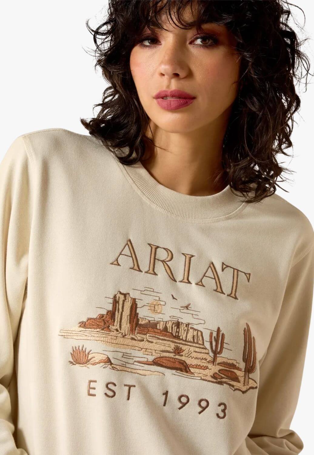 Ariat Womens Crew Sweatshirt