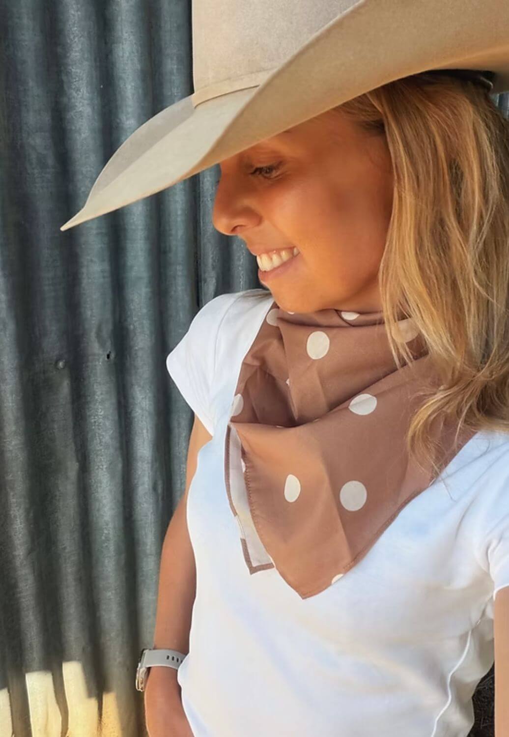 Treasure Chest Co Womens Polka Dot Scarf