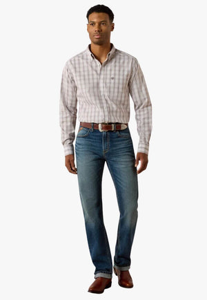 Ariat Mens Fitted Long Sleeve Shirt