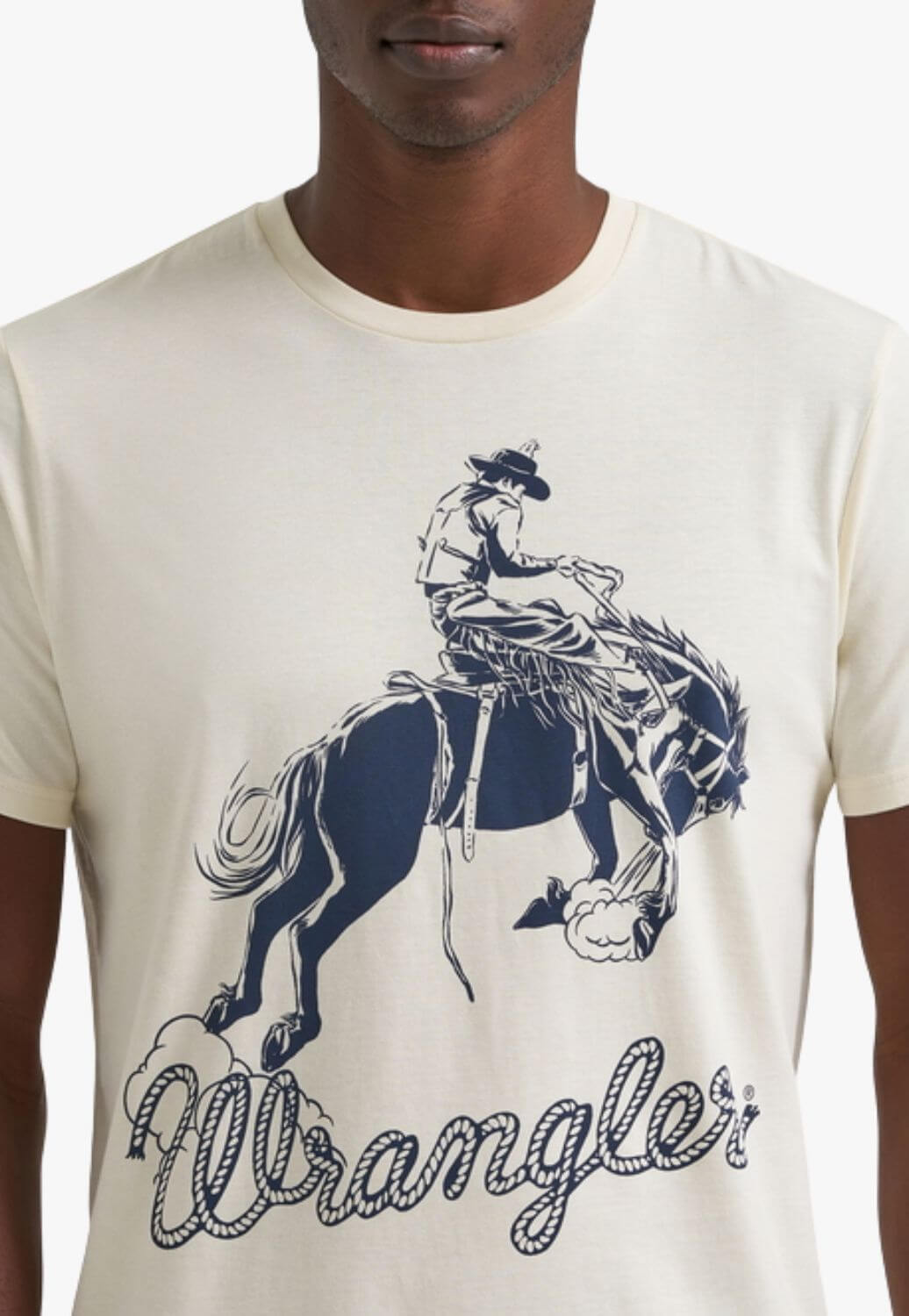 Wrangler Mens Bronc Rider Graphic TShirt