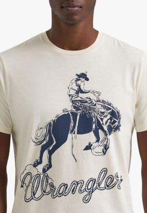 Wrangler Mens Bronc Rider Graphic TShirt