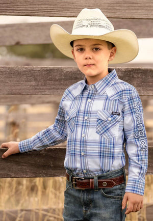Wrangler Boys Eric Long Sleeve Shirt
