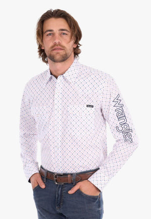 Wrangler Mens Frederick Long Sleeve Shirt