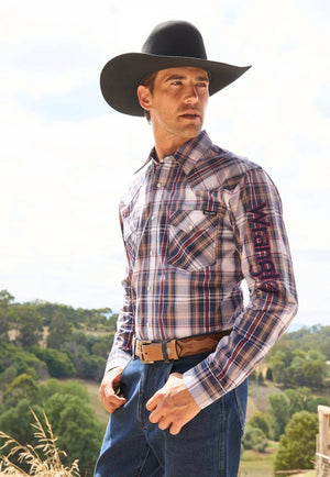 Wrangler Mens Shaun Long Sleeve Shirt