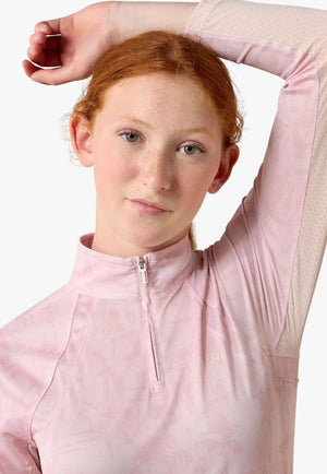 Ariat Kids Sunstopper 3.0 1/4 Zip BaseLayer