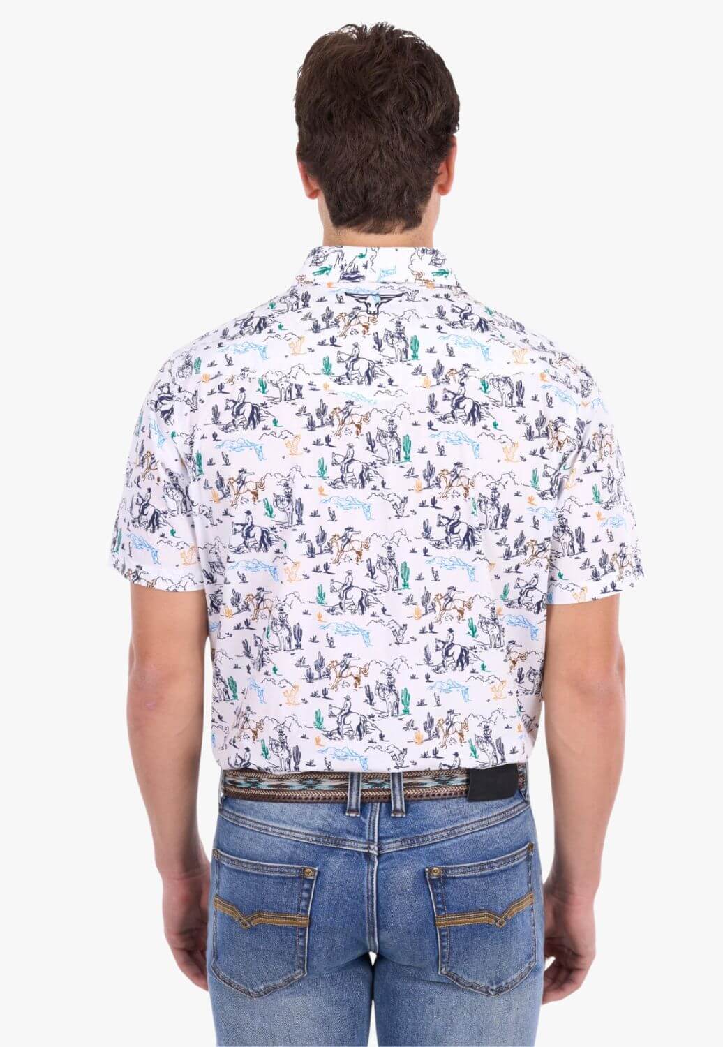 Pure Western Mens Mike Short Sleeve Shirt