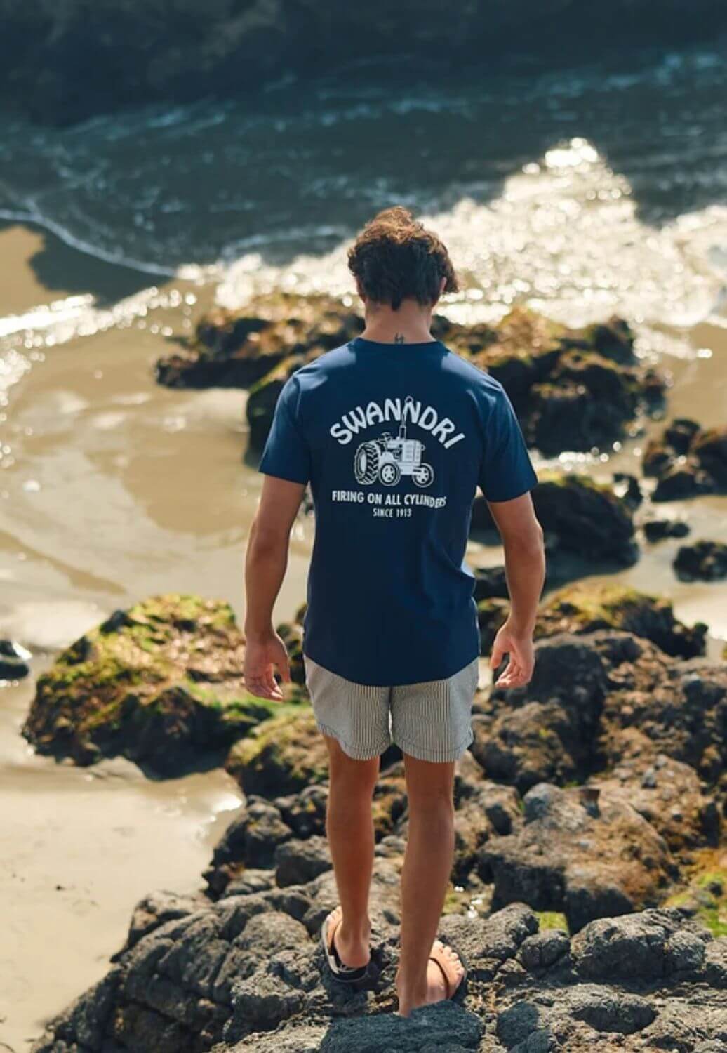 Swanndri Mens All Cylinders T-Shirt