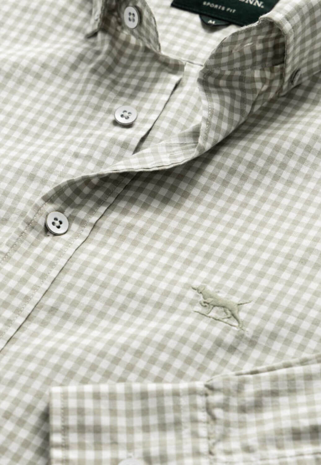 Rodd & Gunn Mens Gunn Check Oxford Sports Fit Shirt