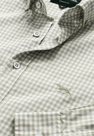 Rodd & Gunn Mens Gunn Check Oxford Sports Fit Shirt