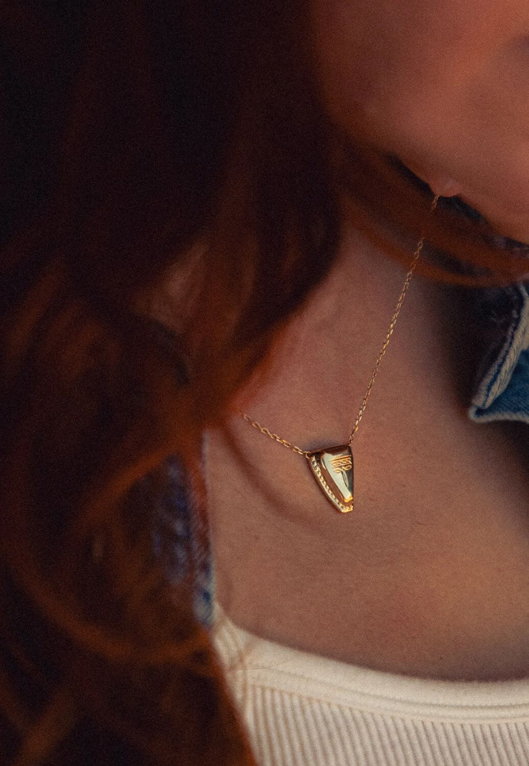 SpurWest Kendall Snip Toe Necklace