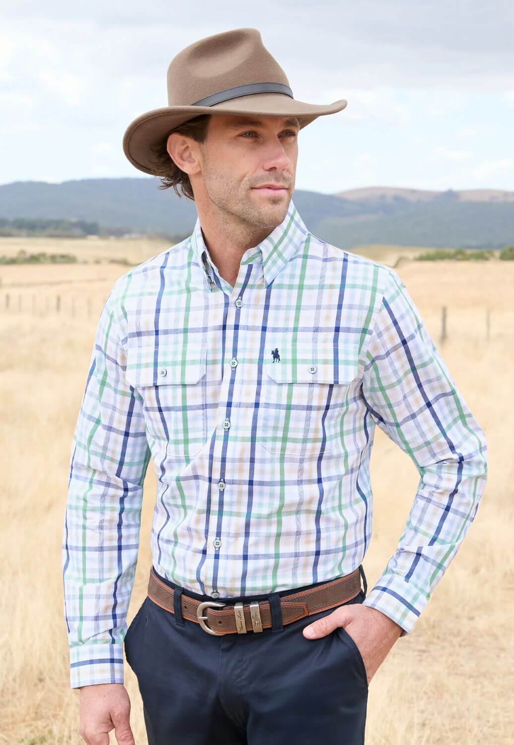 Thomas Cook Mens Louie Long Sleeve Shirt