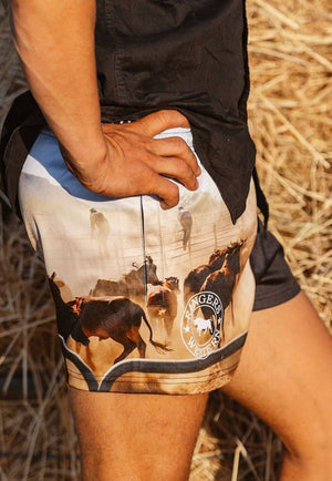 Ringer Western Mens Footy Short