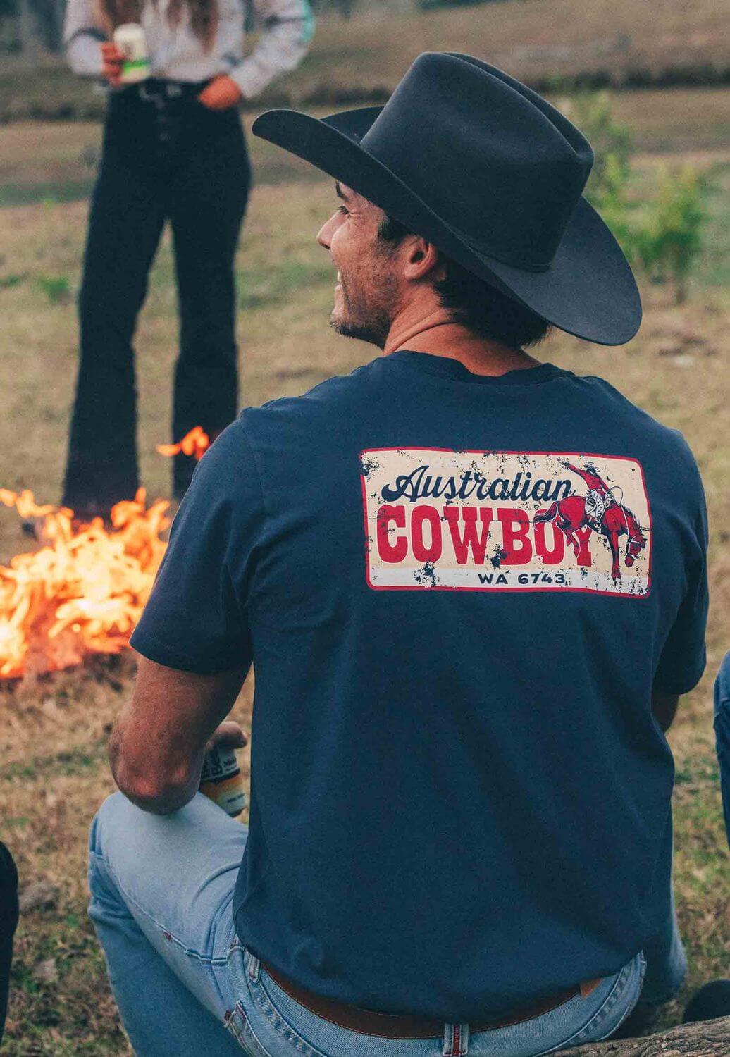Ringers Western Mens Cowboy T-Shirt