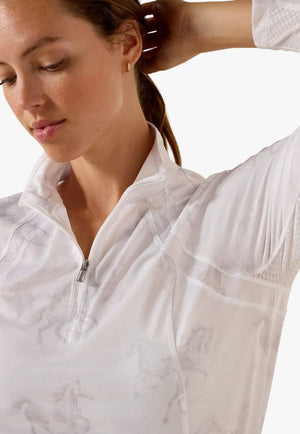 Ariat Womens Sunstopper 3.0 1/4 Zip Top