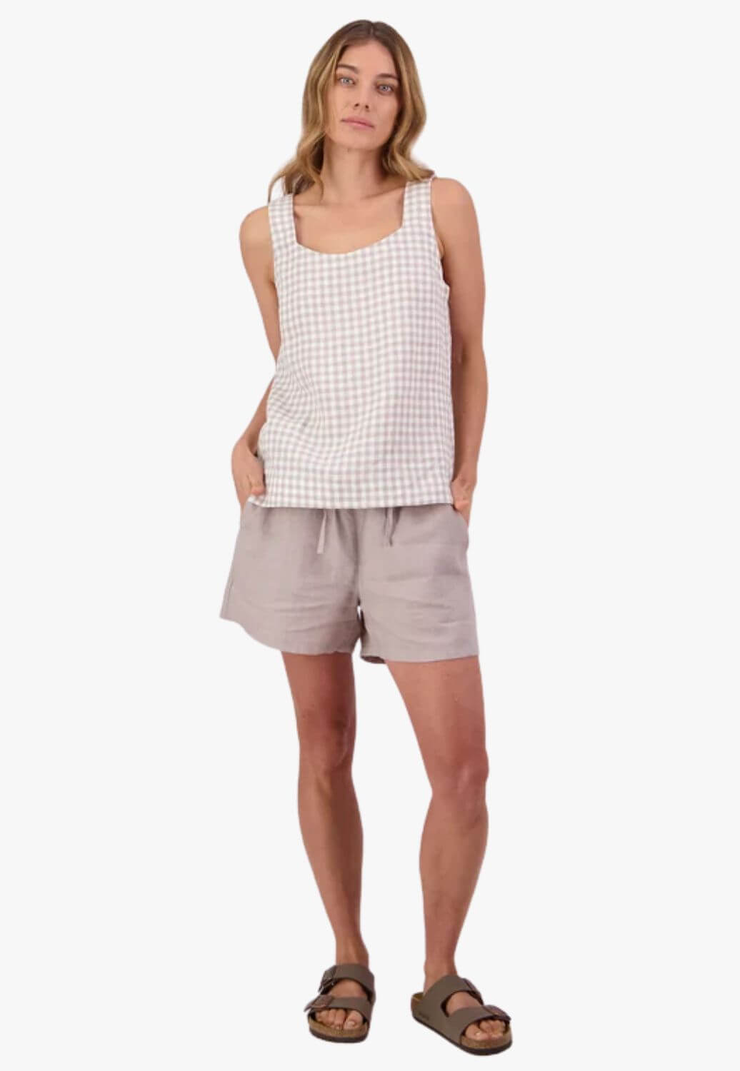 Swanndri Womens Albany Linen Cami