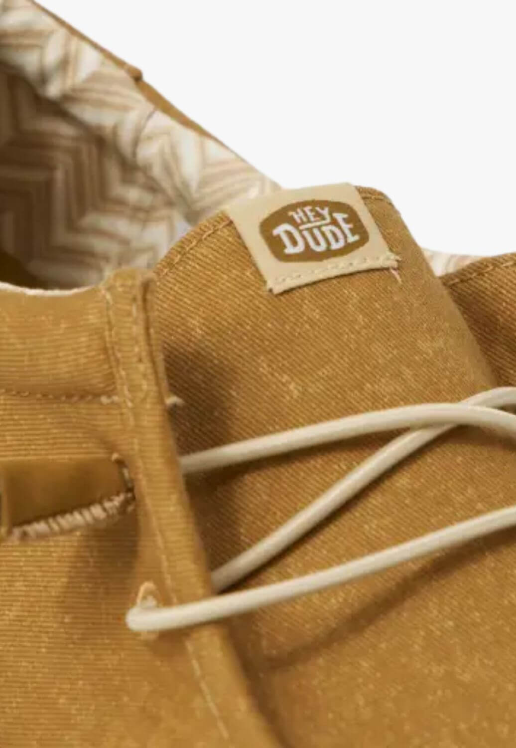 Hey Dude Mens Wally Stretch Canvas Shoe