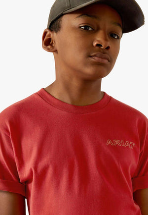 Ariat Boys Patriot Buffalo Coin T-Shirt