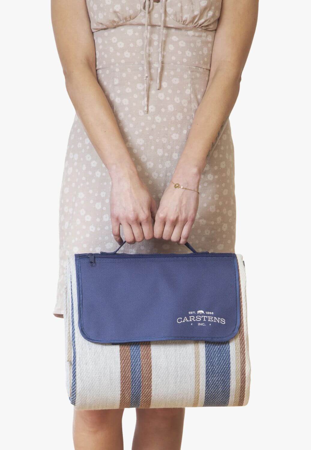 Carstens Seashore Stripe Picnic Blanket