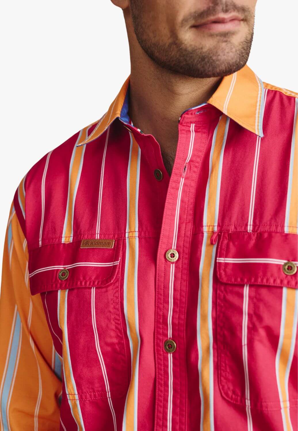 S. Kidman Mens Armstrong Long Sleeve Work Shirt