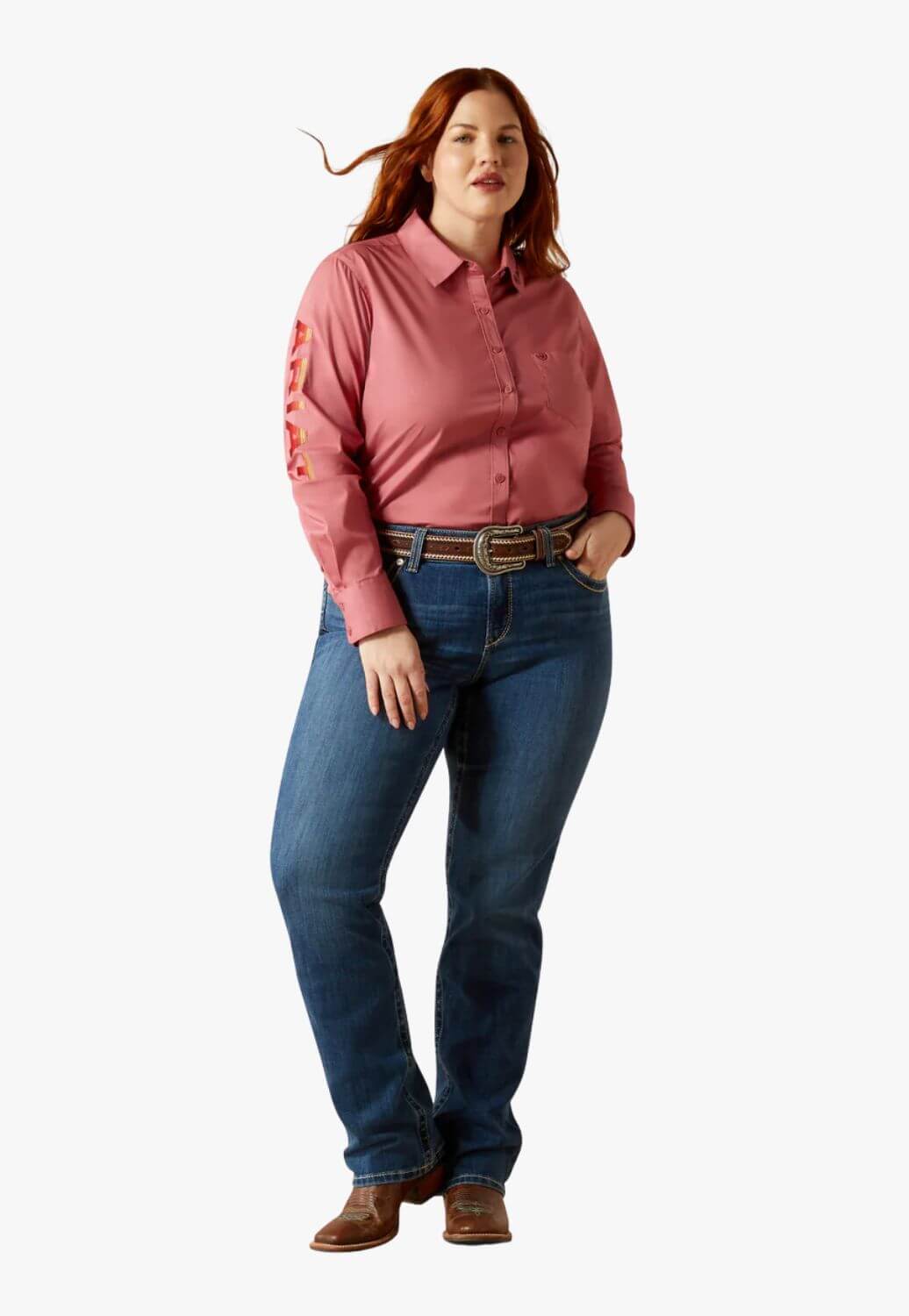 Ariat Womens Team Kirby Long Sleeve Shirt