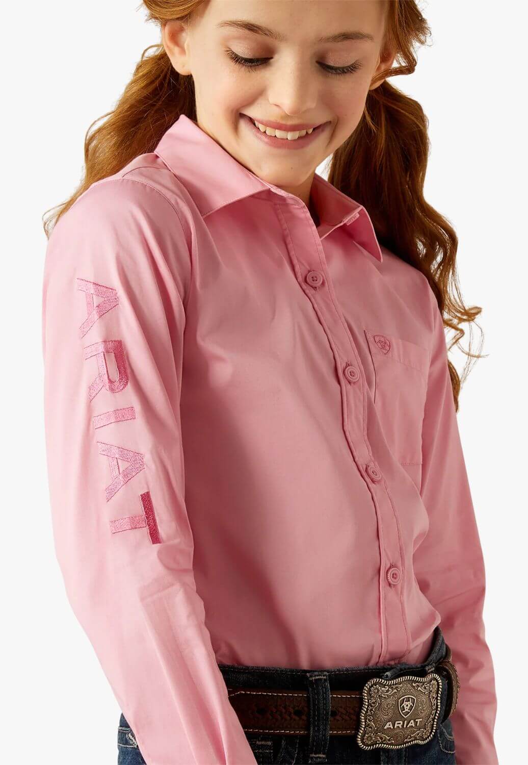 Ariat Girls Team Kirby Long Sleeve Shirt