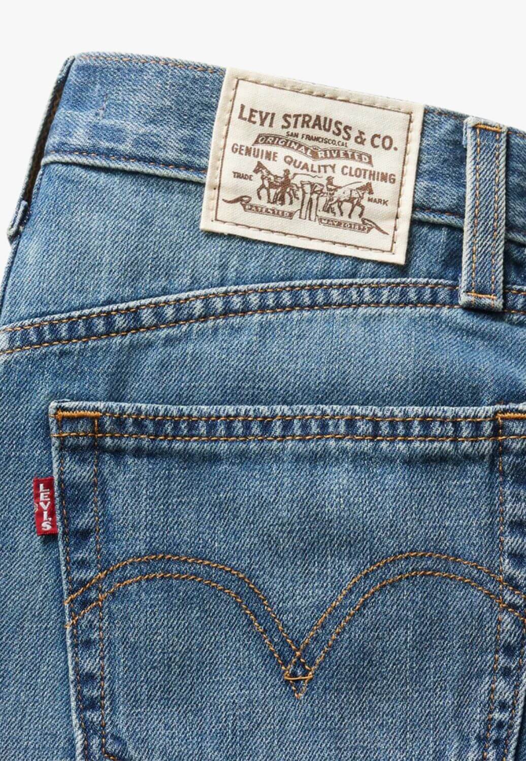 Levis High Baggy Short