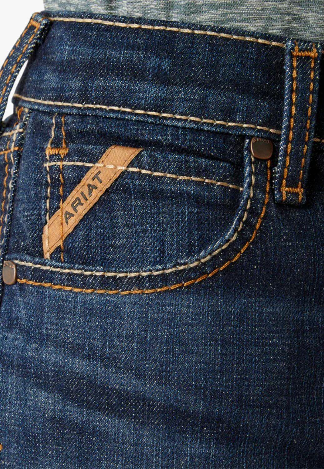 Ariat Boys B4 Relaxed Rolland Boot Cut Jean