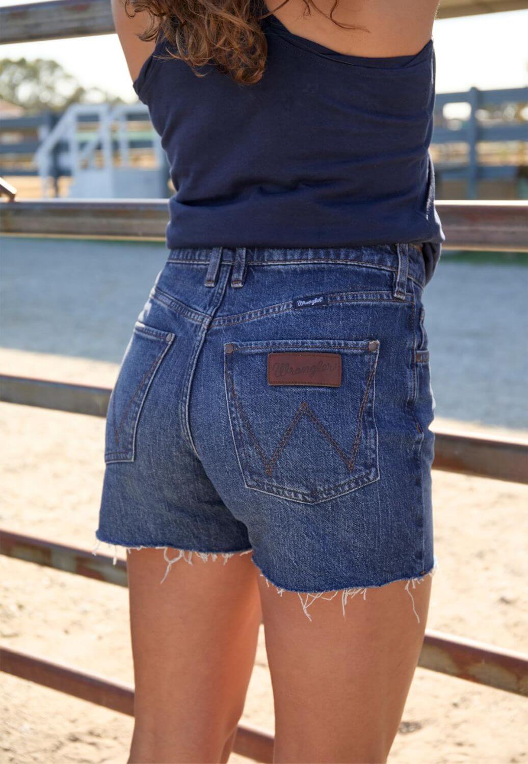 Wrangler Womens Samantha Hi Rise Short