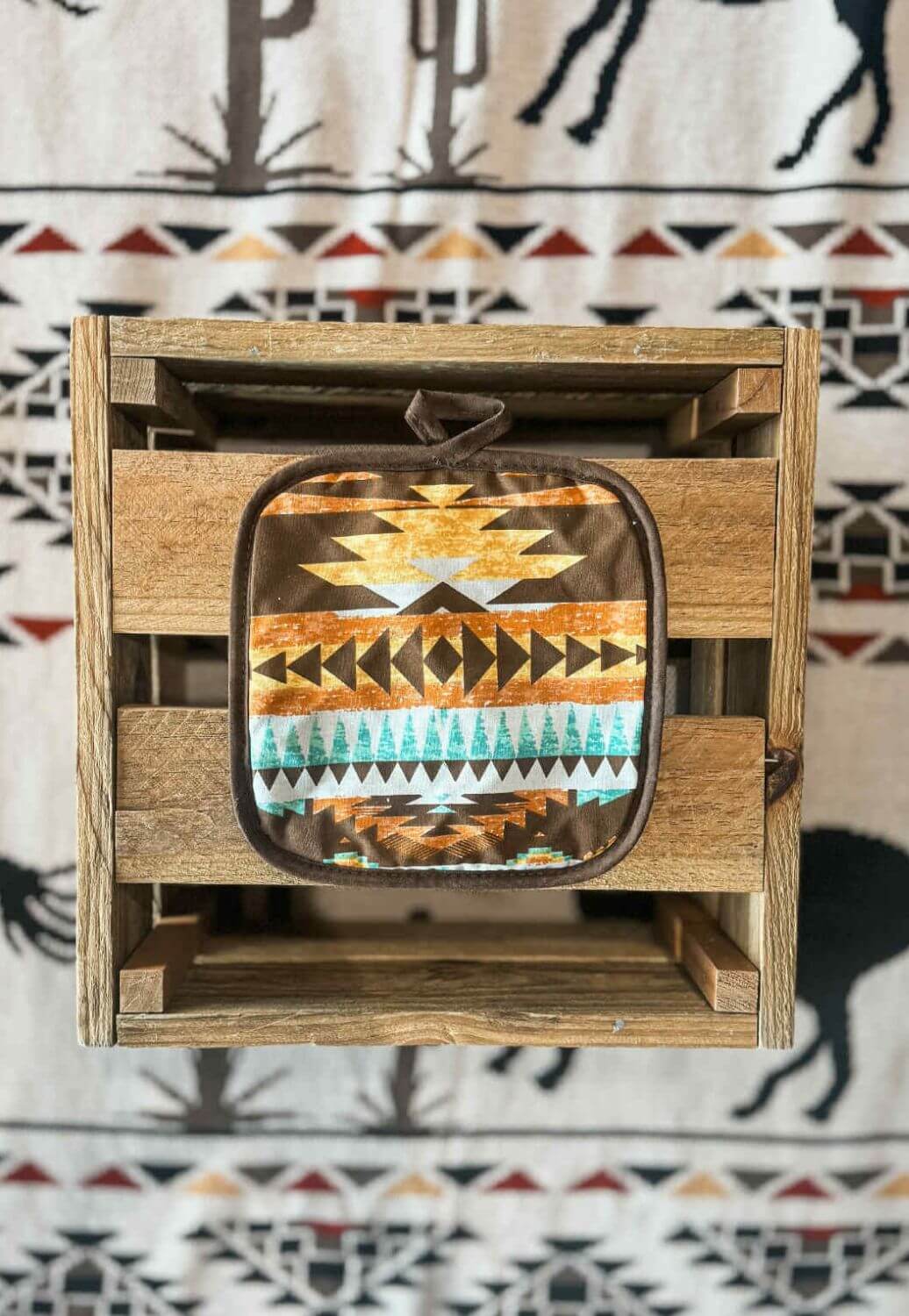 Mesa Printed Pot Holder