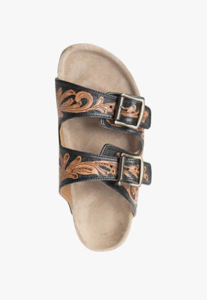 Myra Falling Feather Sandals