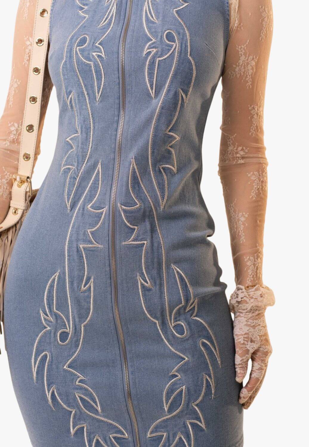 Blue B Womens Western Stitch Dress