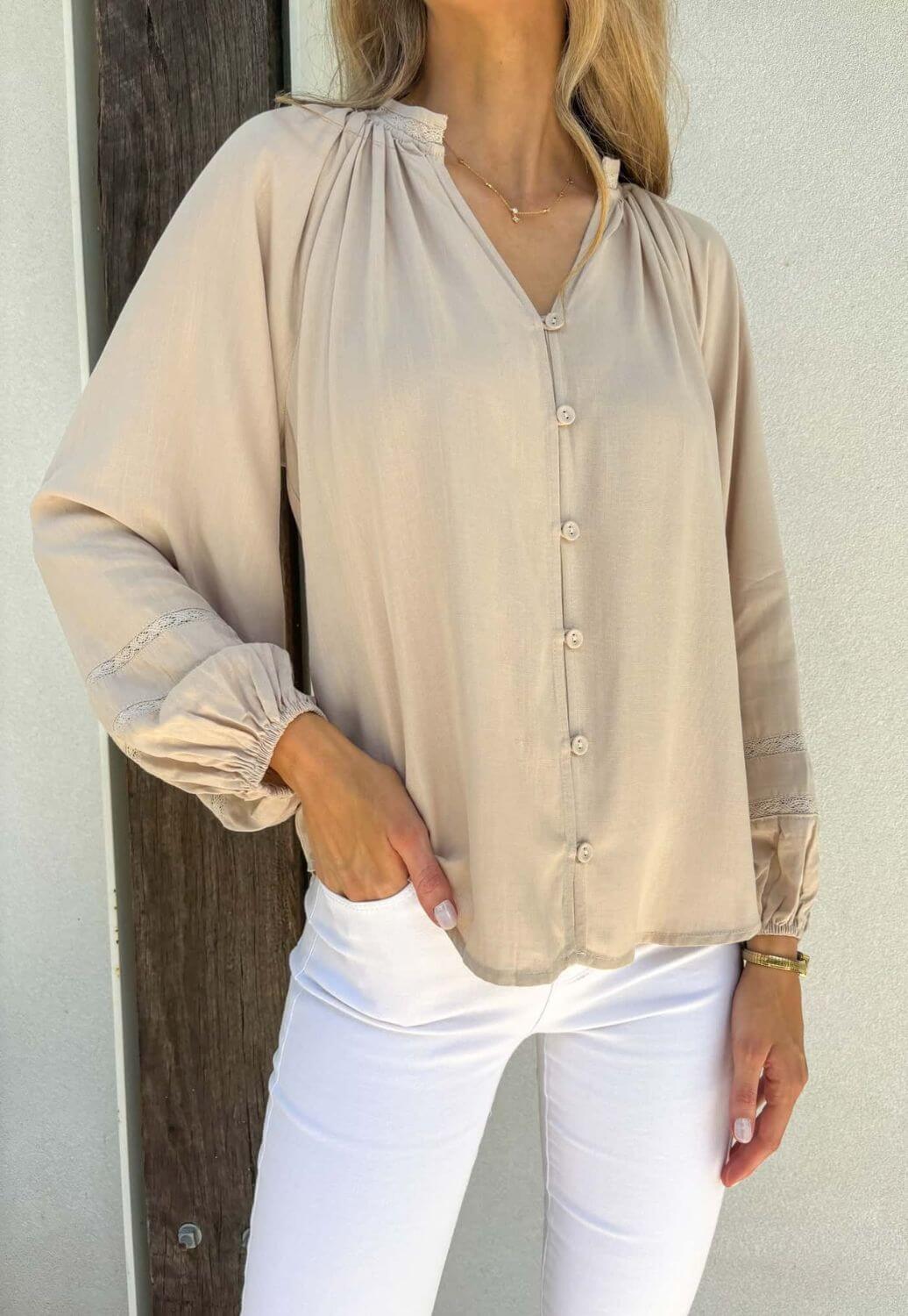 Womens Fallon Blouse