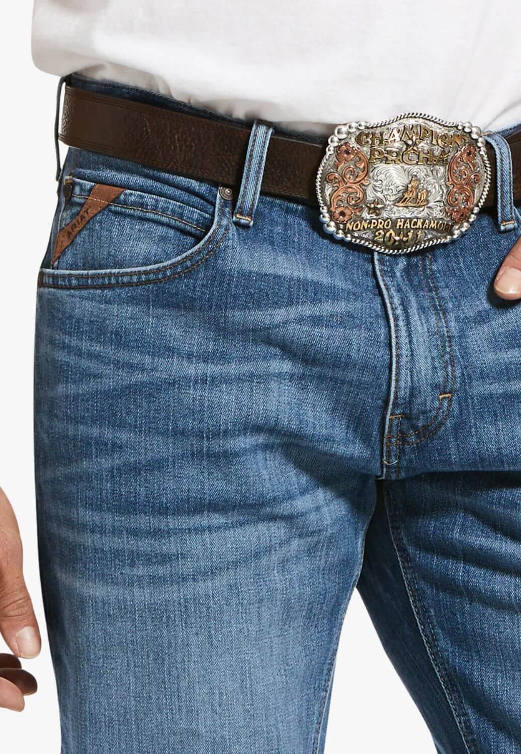 Ariat Mens M2 Relaxed Stretch Legacy Boot Cut Jean