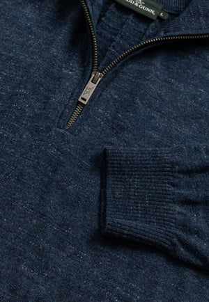 Rodd & Gunn Mens Fortrose 1/4 Zip Knit