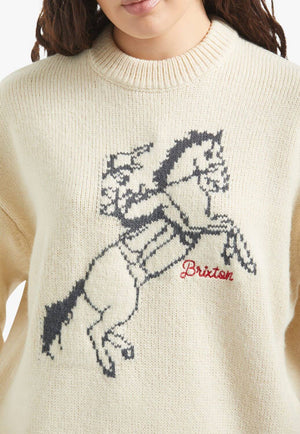 Brixton Womens Ranching Club Crew Sweater