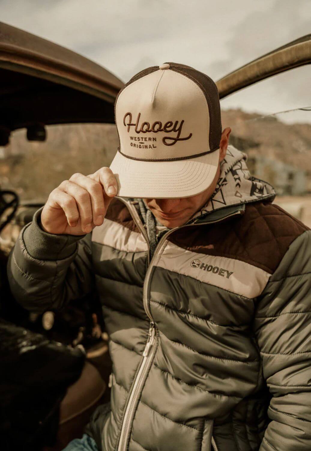 Hooey Mens OG 5-Panel Trucker Cap