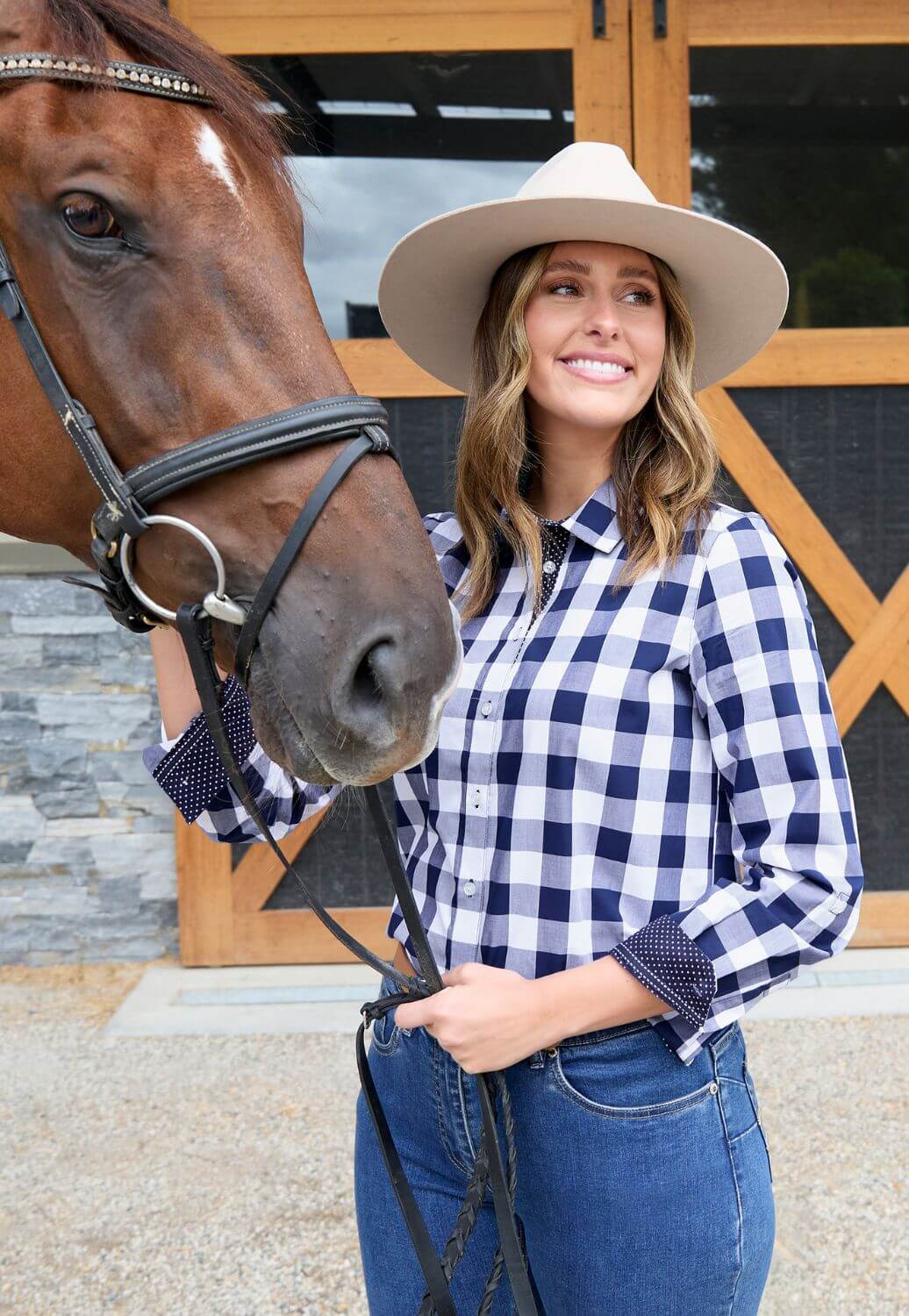 Thomas Cook Womens Scarlet Long Sleeve Shirt