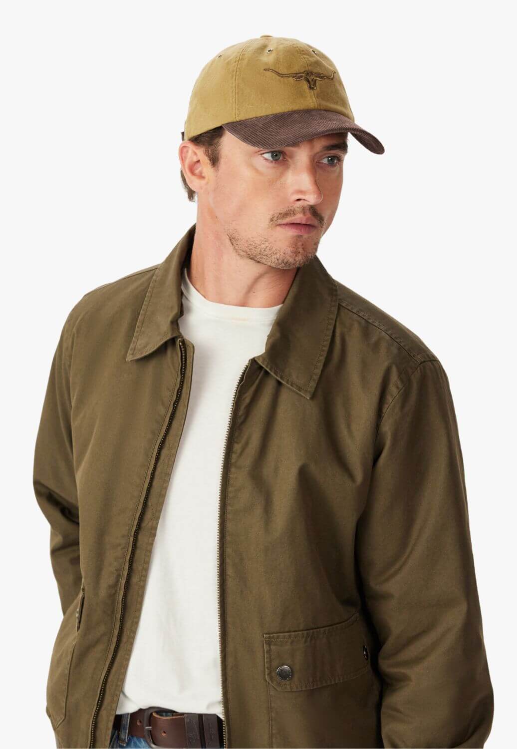 R.M. WIlliams Longhorn Wax Cotton Cap